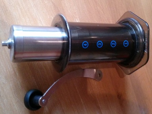 Porex Grinder and Aeropress