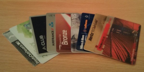 Stack of Membership cards